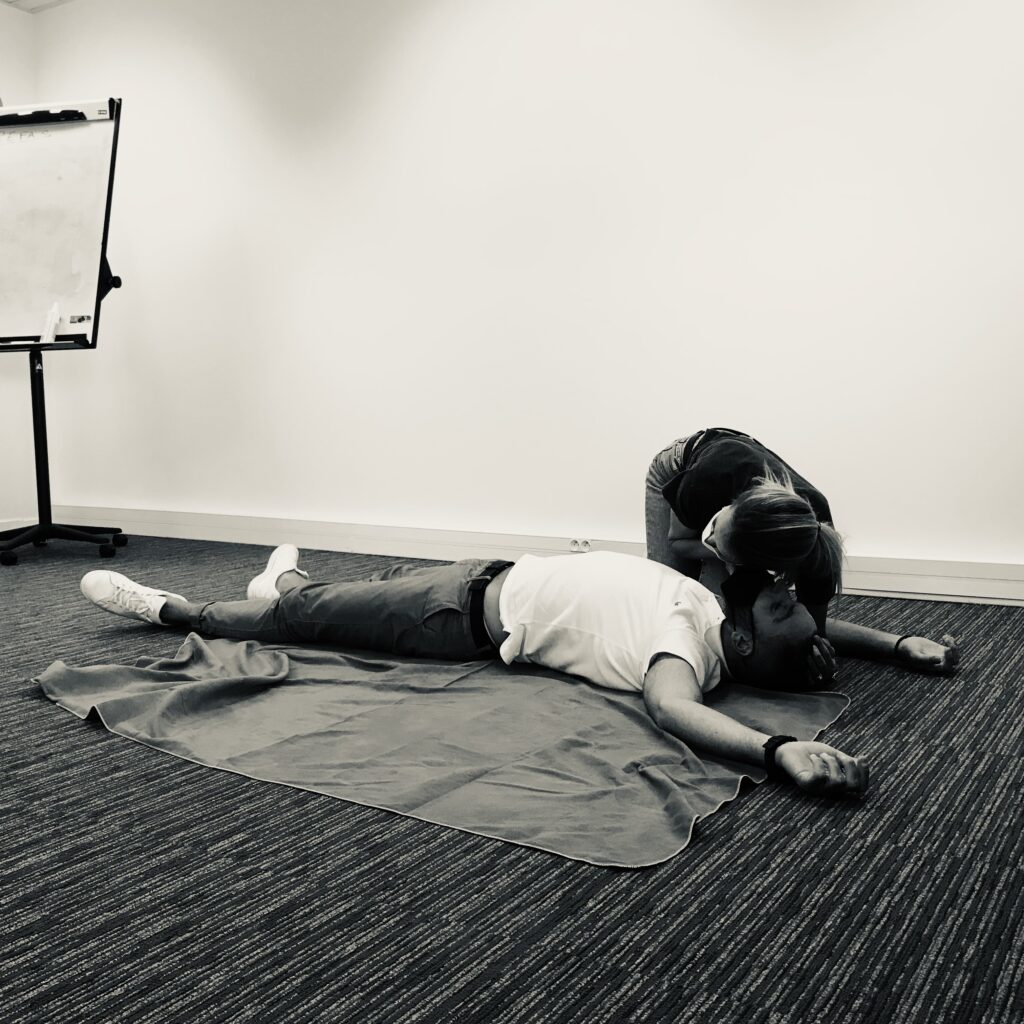 vérifier la respiration pendant une formation sst